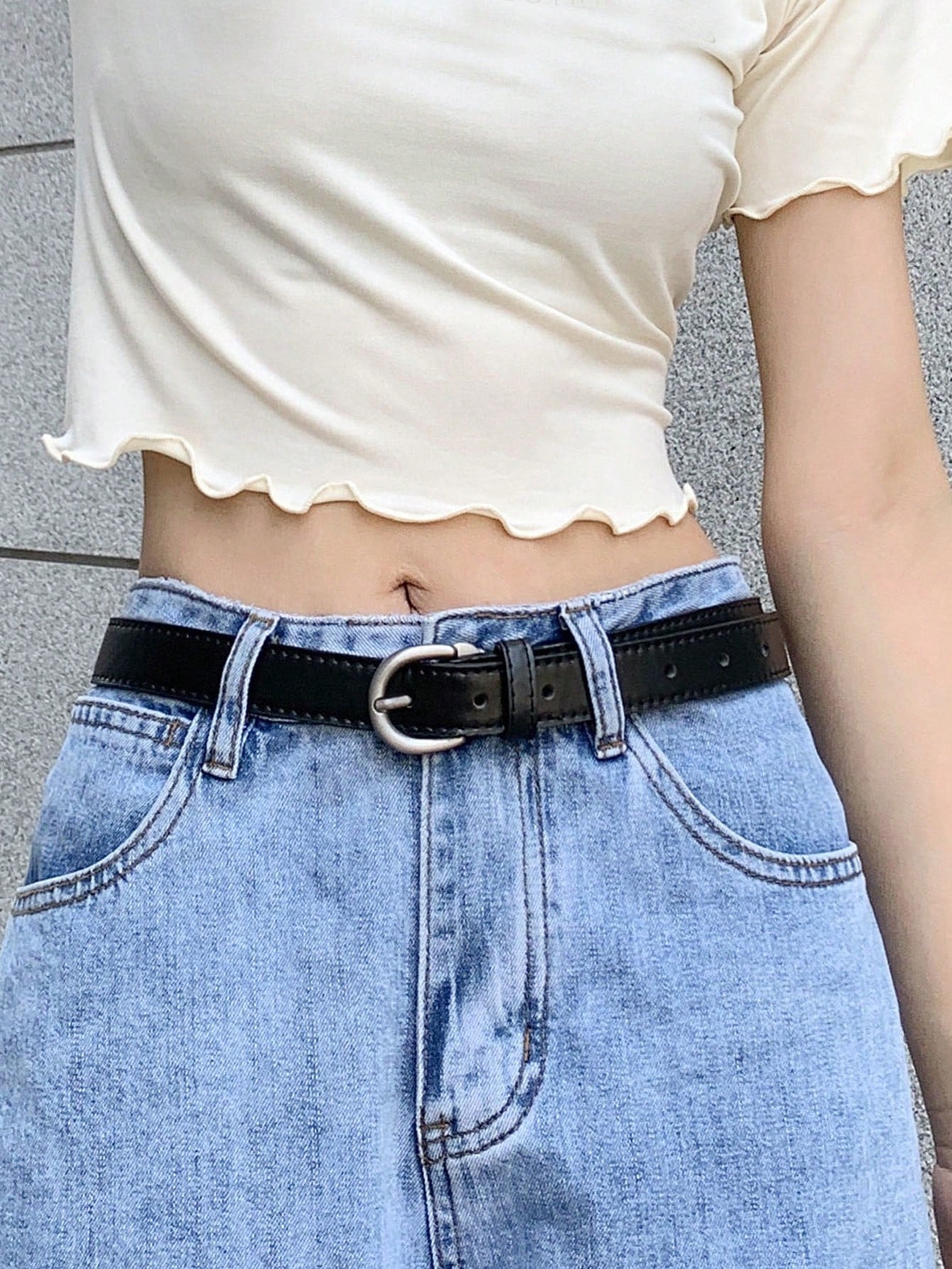 DAZY Minimalist Solid Belt
