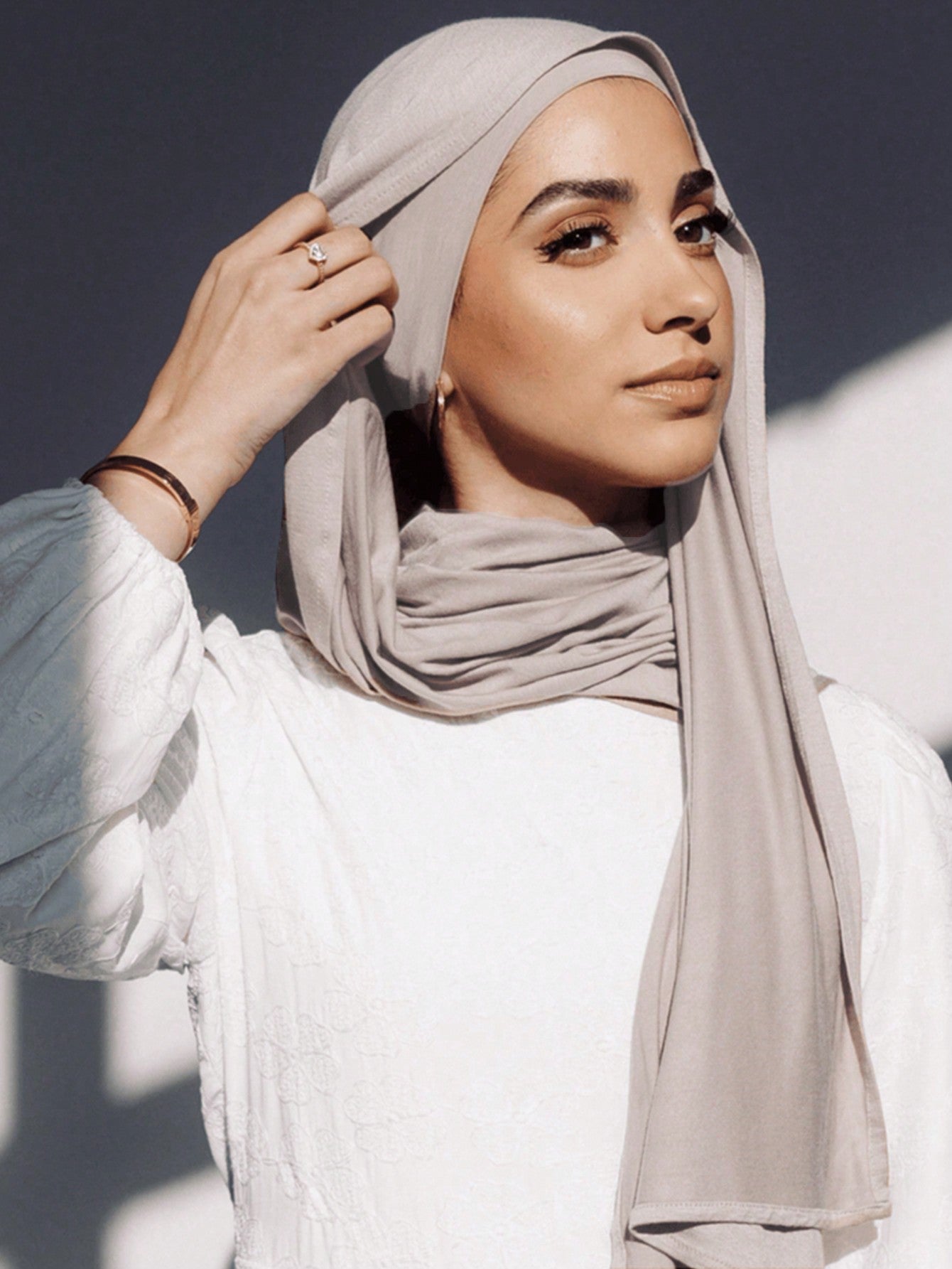2PCS Jersey Hijab Underscarf Set