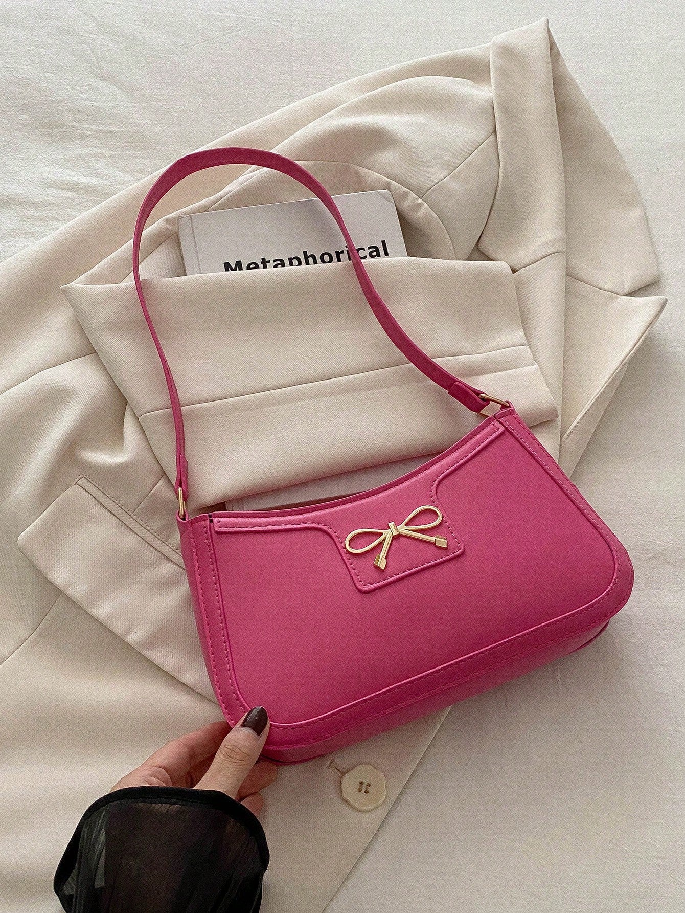 Women’s Elegant Crescent Shoulder Bag
