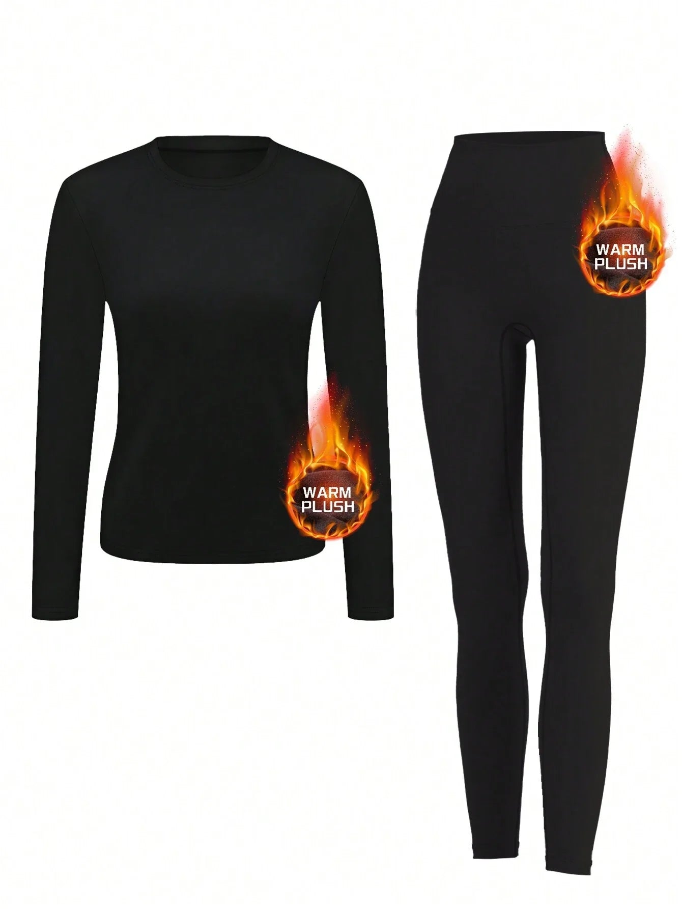 Women’s Fleece Thermal Underwear Set