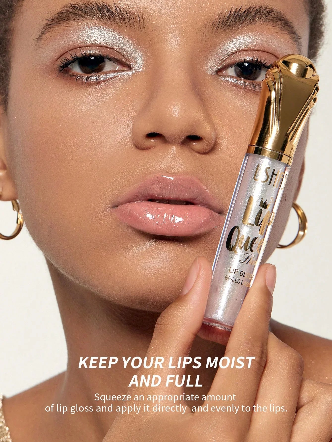 Ushas 6-Color Glitter Lipsticks