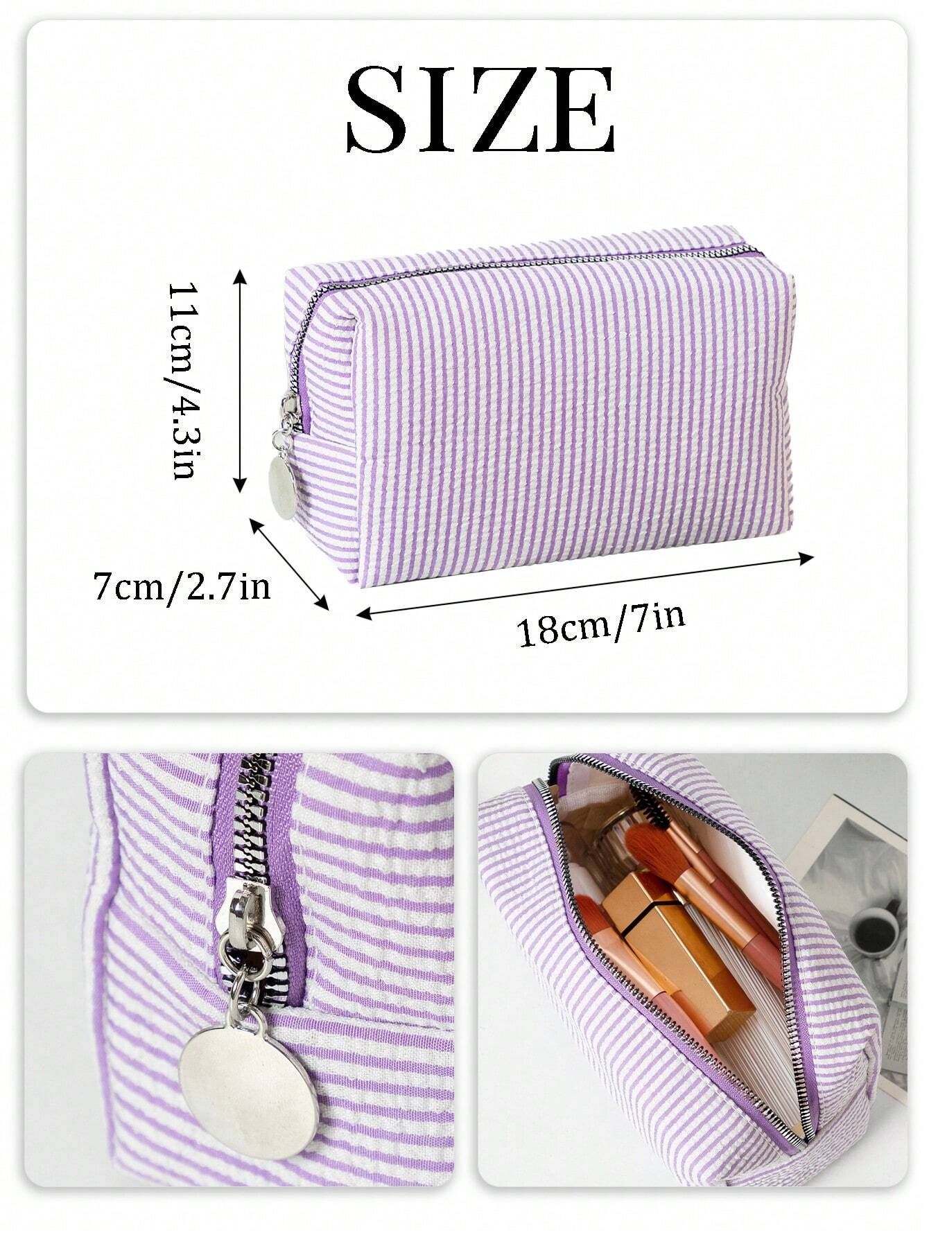 Women’s Personalized Embroidered Makeup Bag