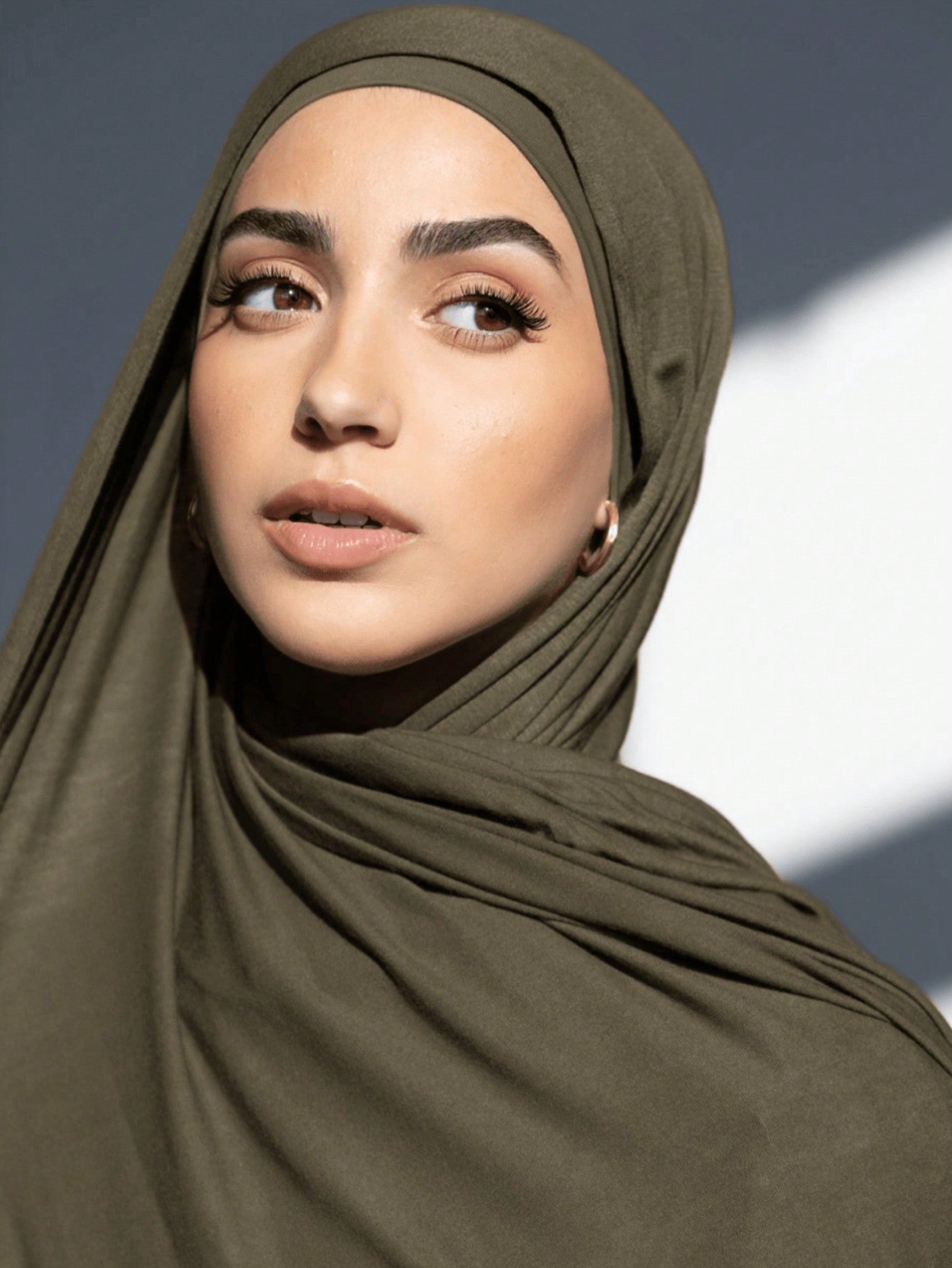 2PCS Jersey Hijab Undercap Set