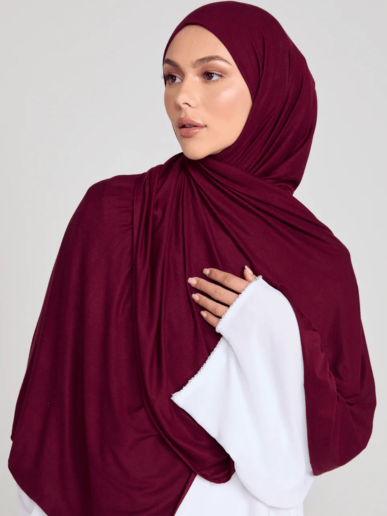 Elegant Soft Modal Hijab Scarf