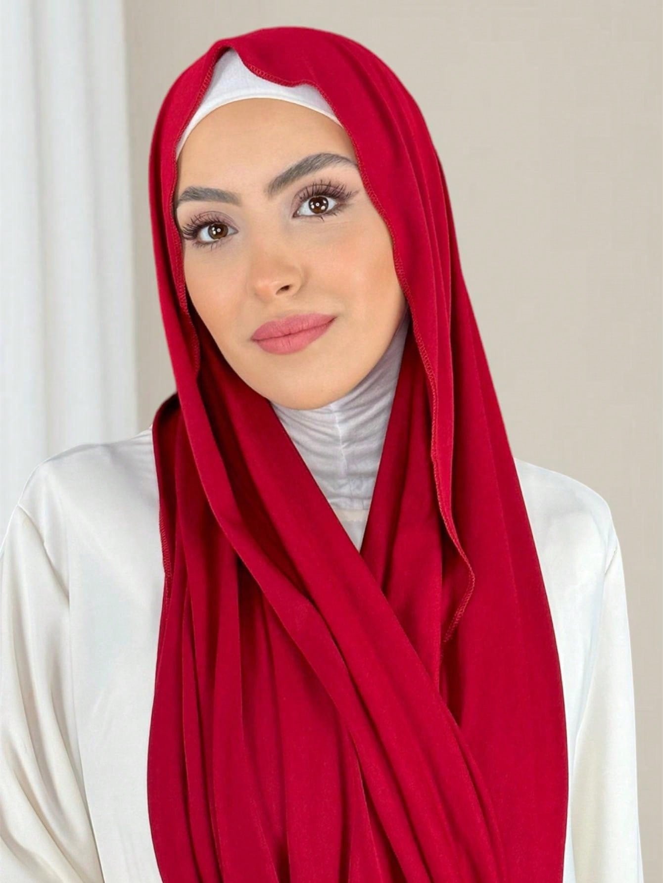 Soft Solid Color Hijab