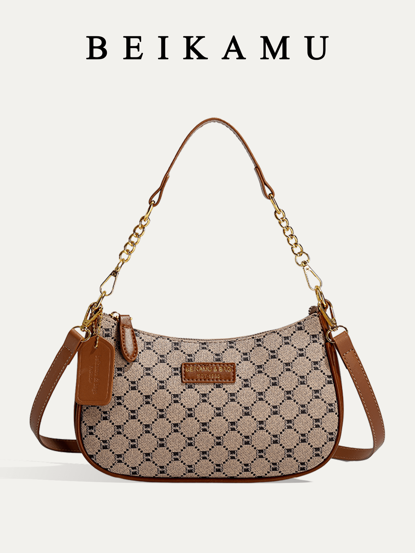 Women Plain PU Shoulder Bag
