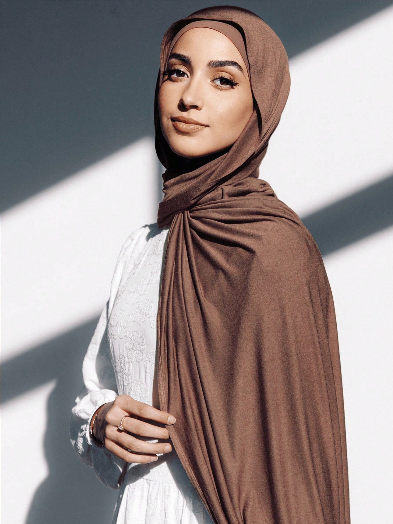 2PCS Jersey Hijab Underscarf Set