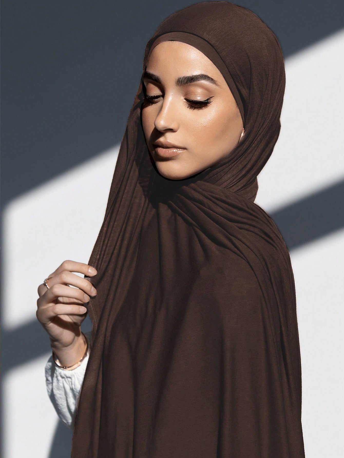 2PCS Jersey Hijab Undercap Set