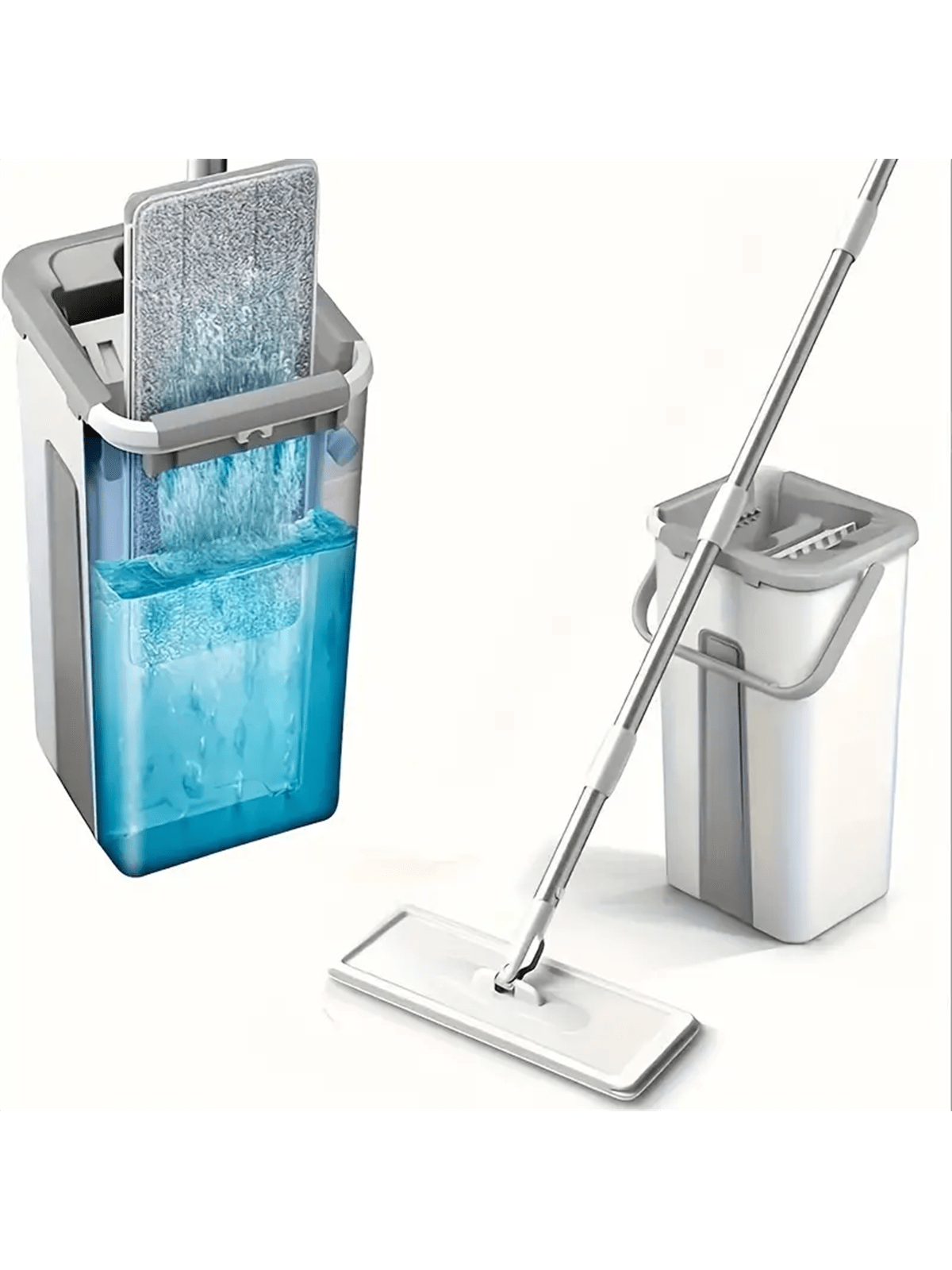 Household Flat Mop Bucket Set