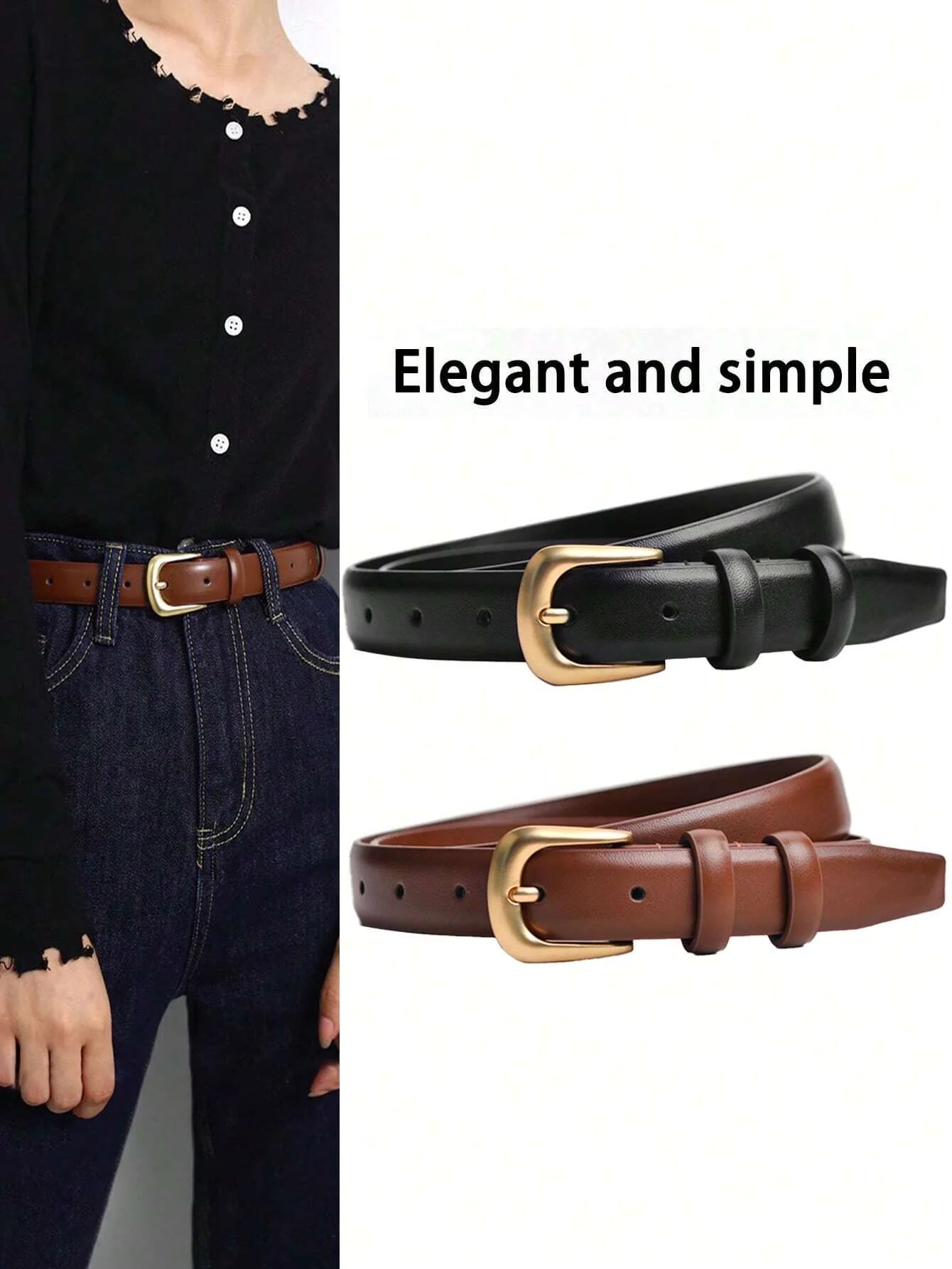Women's Fashion Needle Buckle Belt