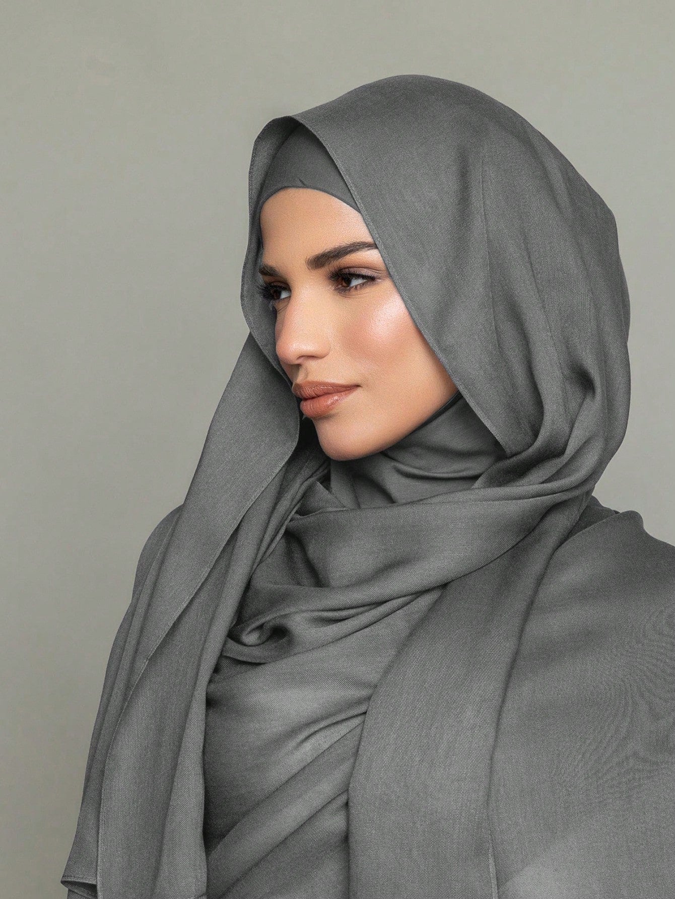 2PCS Jersey Hijab Undercap Set