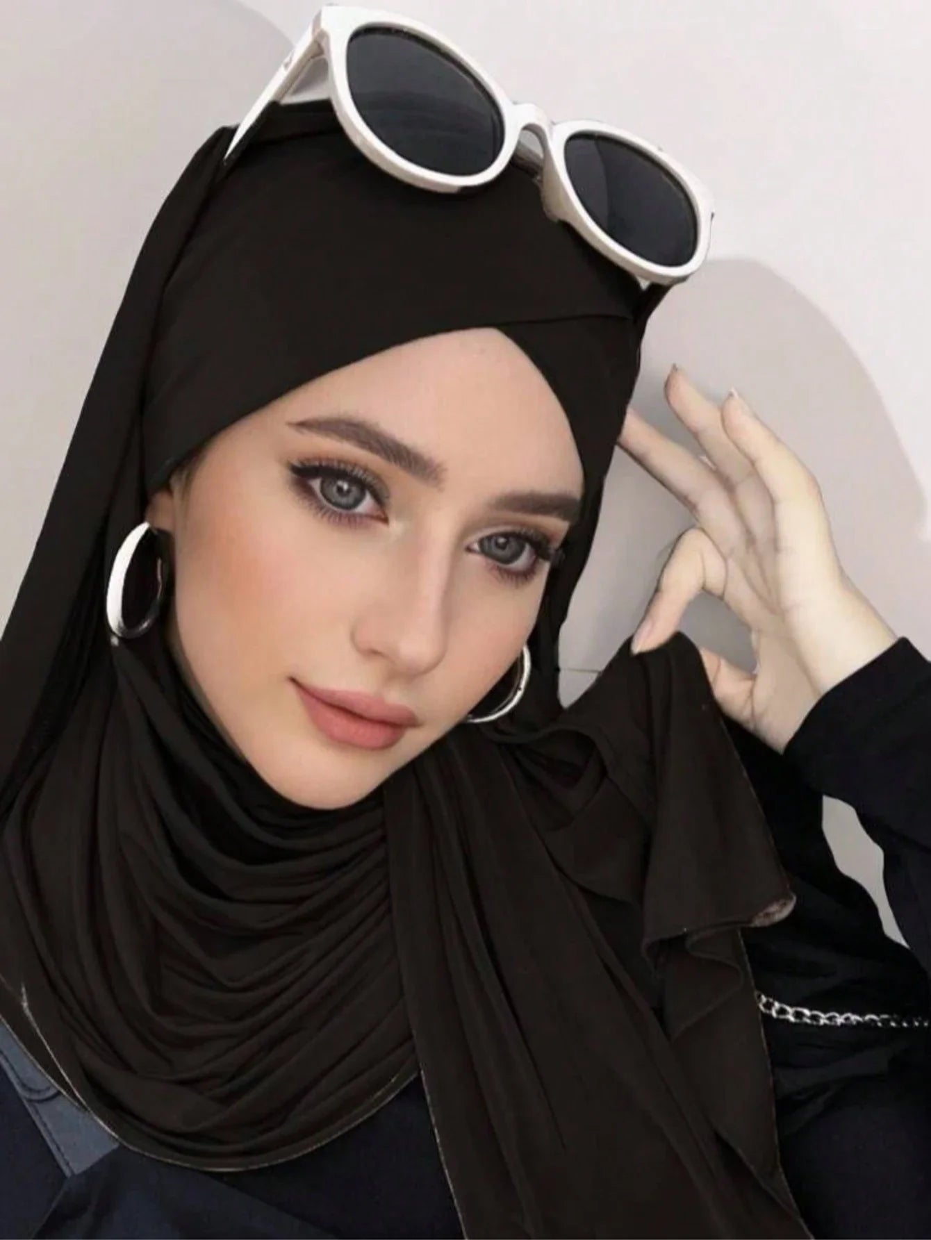 Tie-On Crystal Linen Instant Hijab