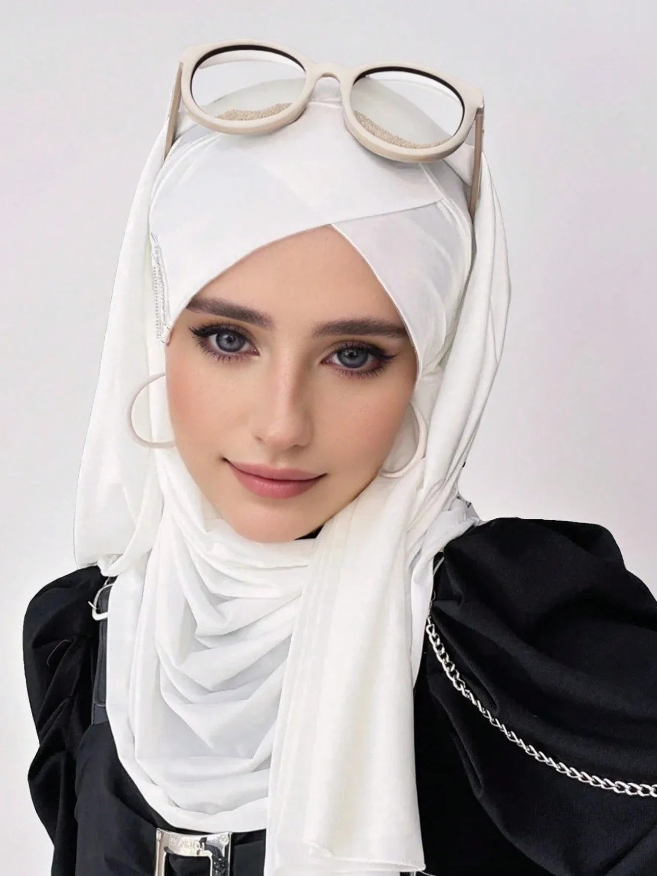 Tie-On Crystal Linen Instant Hijab