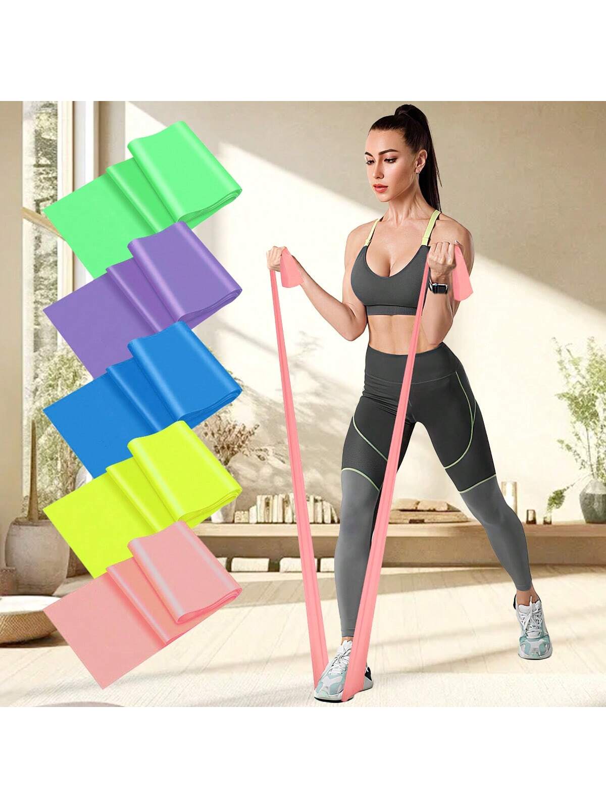 3pcs Strength Training Resistance Bands