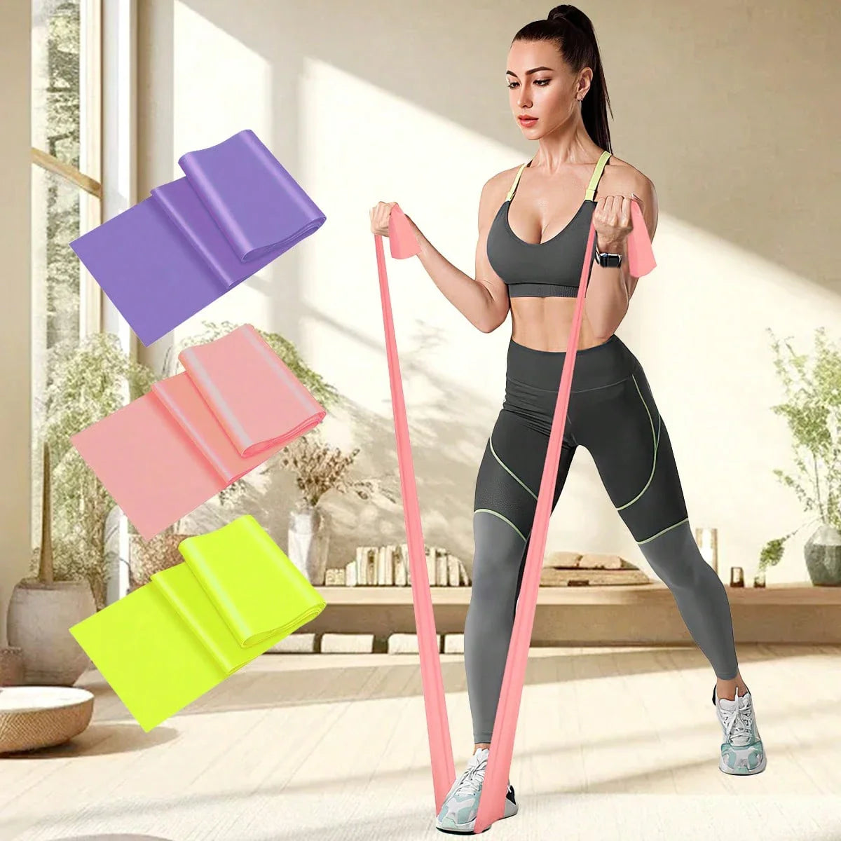 3pcs Strength Training Resistance Bands