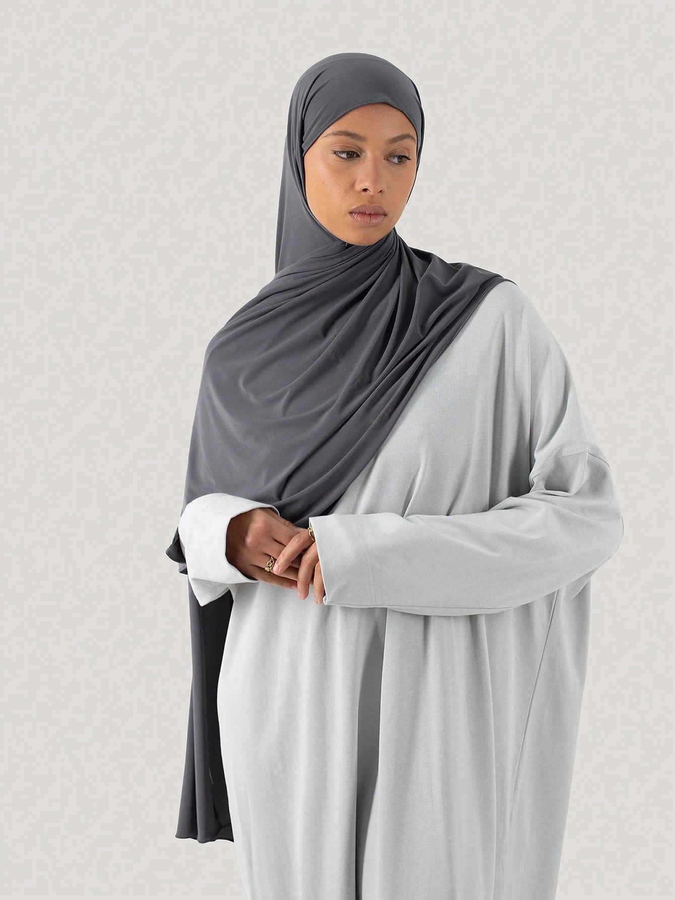 Classic Solid Color Modal Hijab