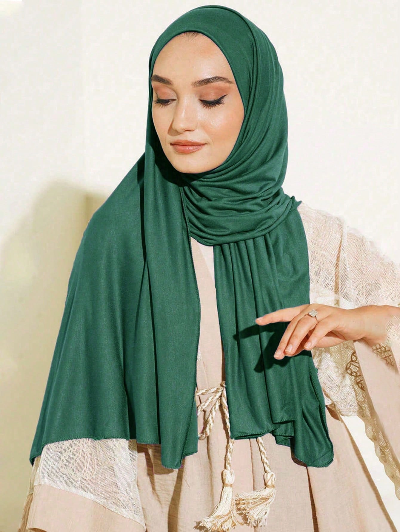 Large Elegant Women Hijab Scarf