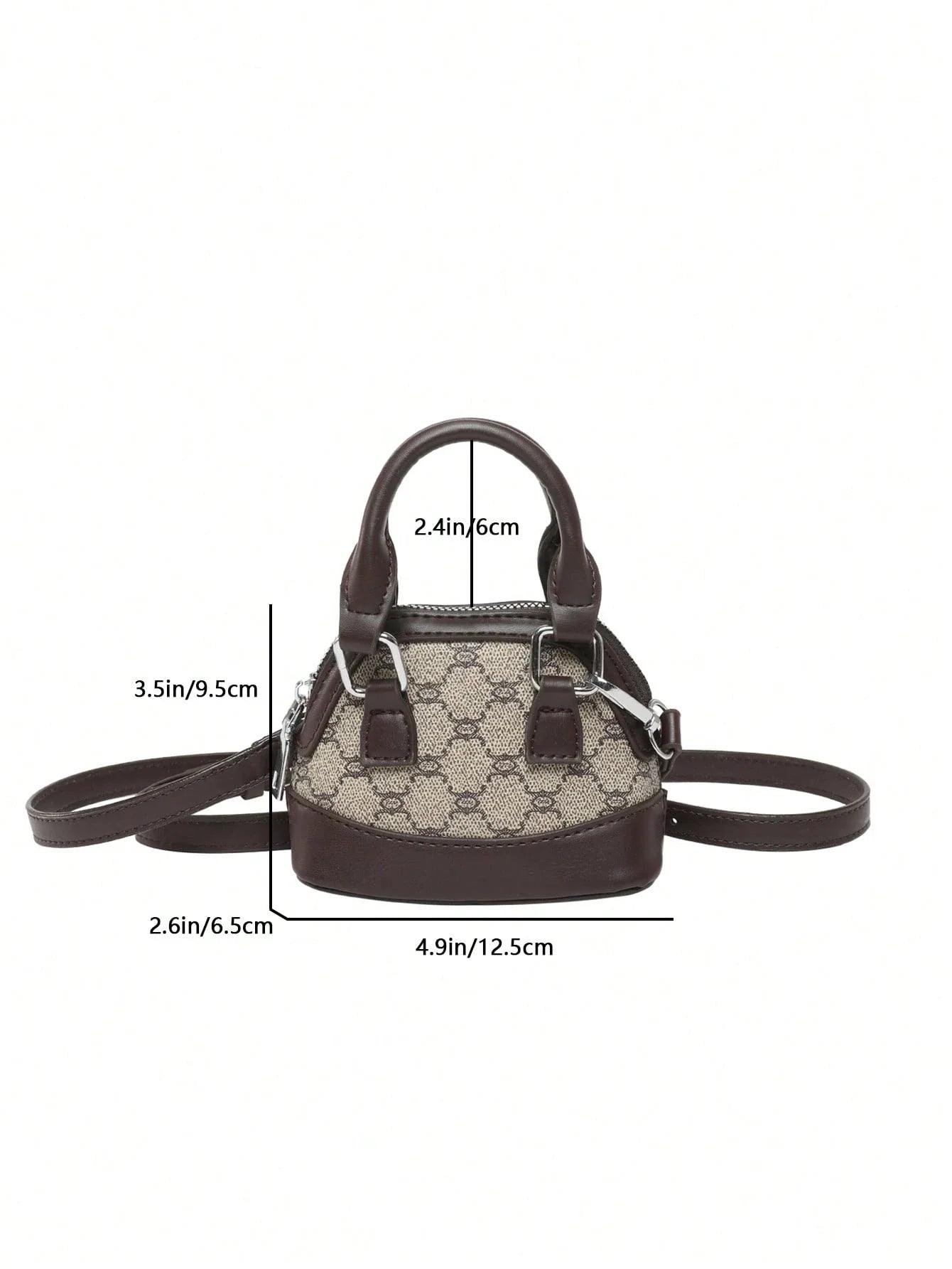 Mini Rhombus Colorblock Shoulder Bag