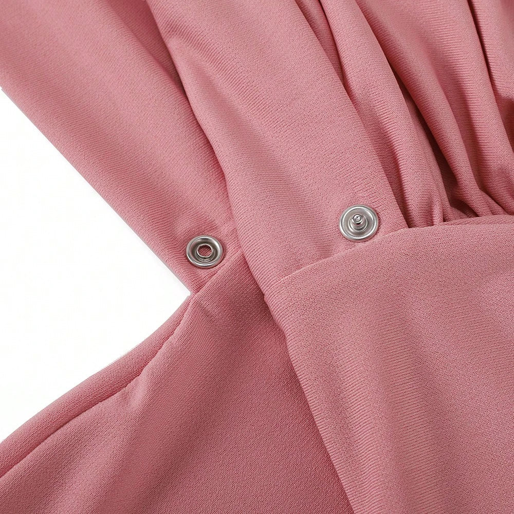 Instant Button Fastened Hijab