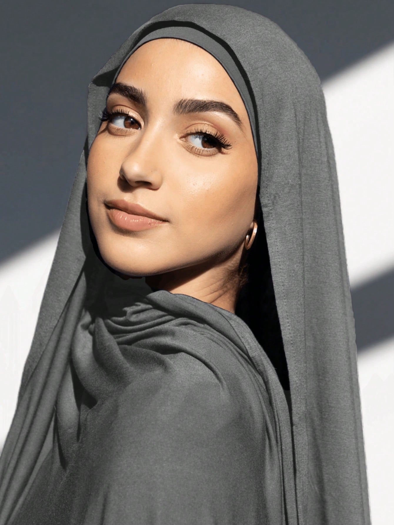 2PCS Jersey Hijab Undercap Set