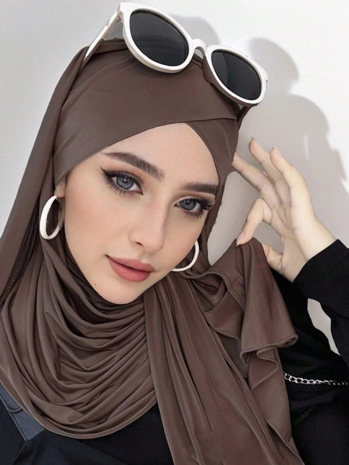 Tie-On Crystal Linen Instant Hijab