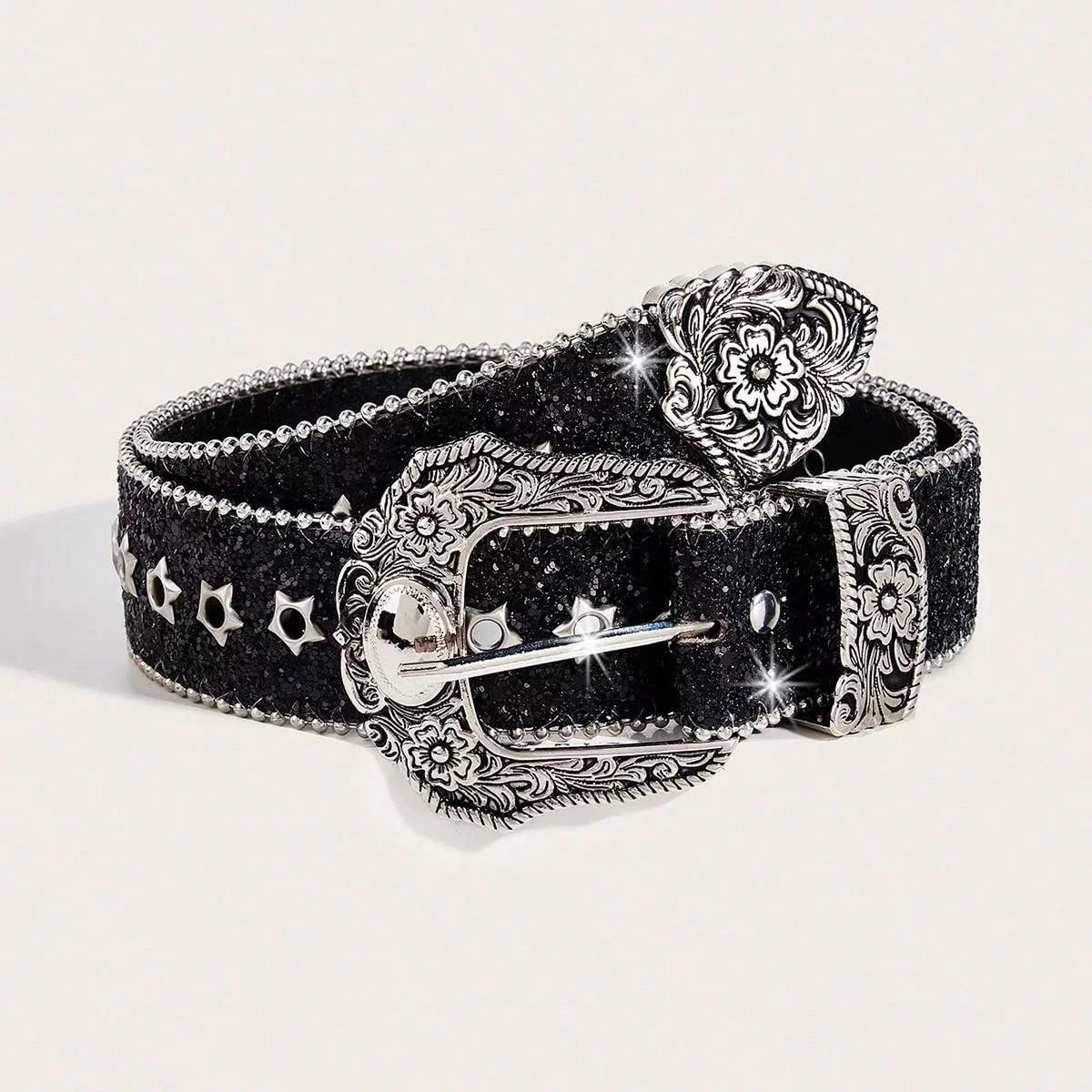 Y2K Western Chunky Waist Belt