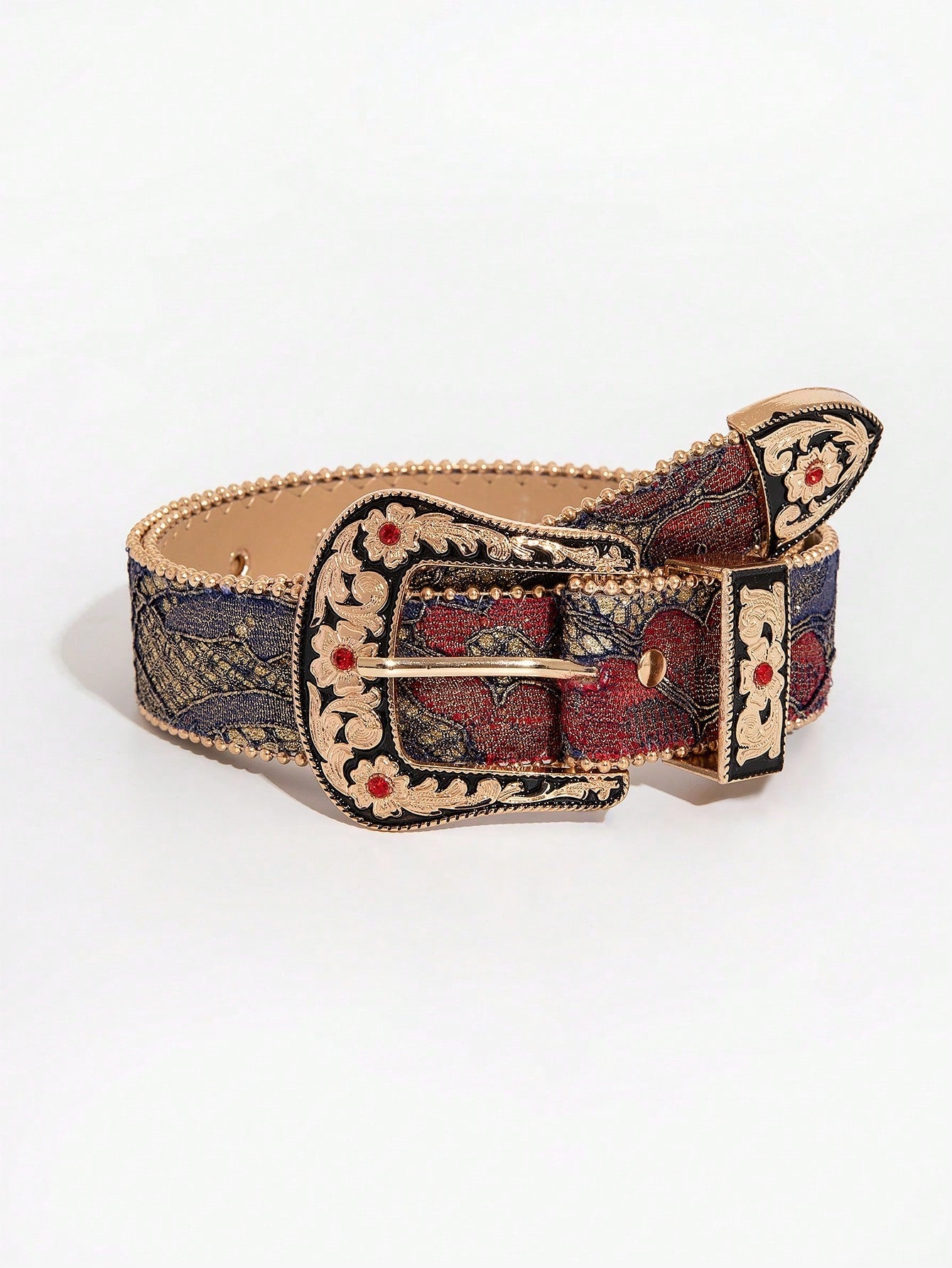 Vintage Western Bull & Dragon Belt