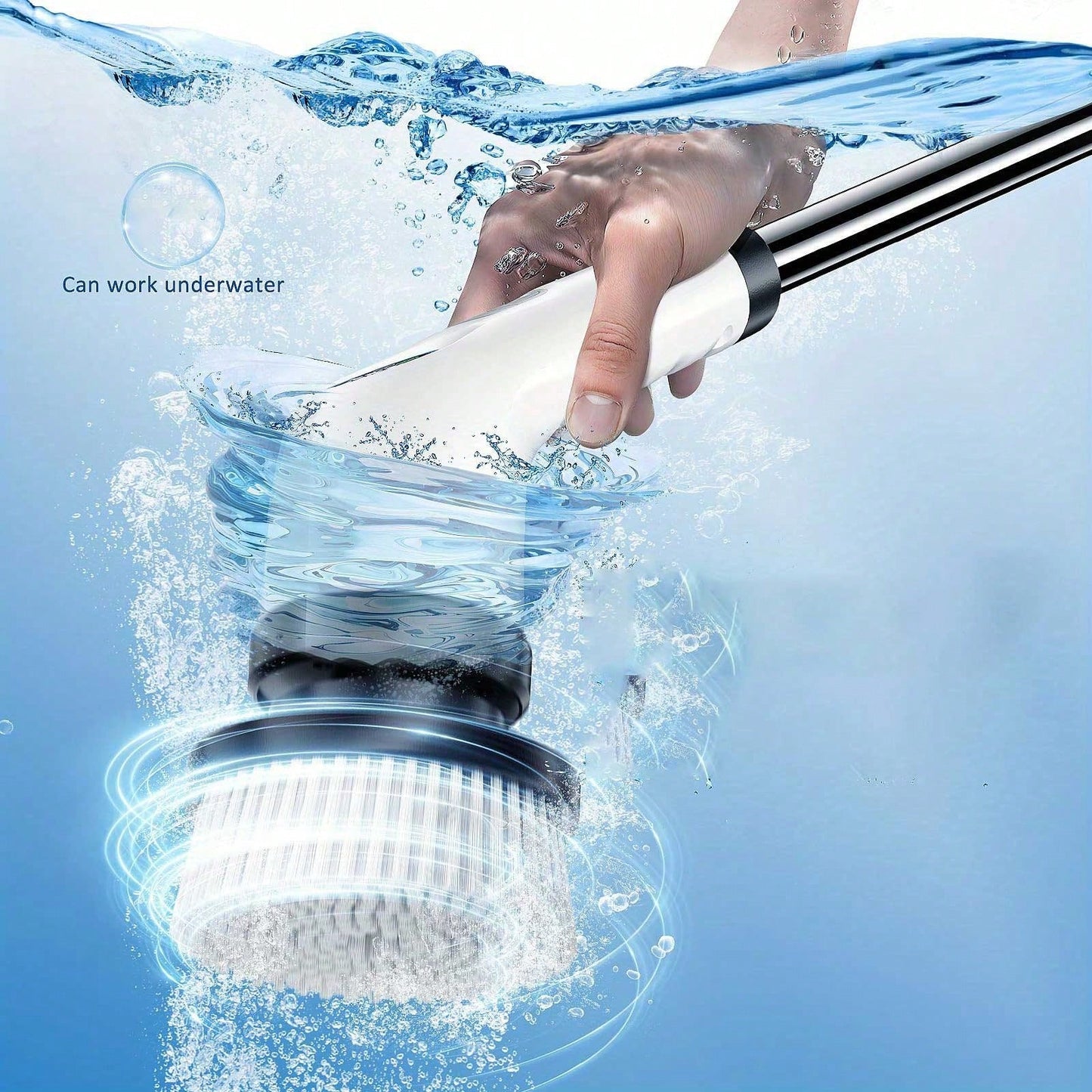 13-in-1 Electric Rotary Scrubber