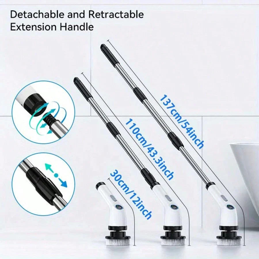 13-in-1 Electric Rotary Scrubber