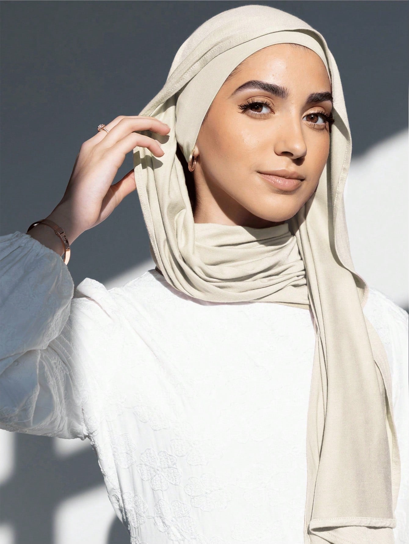 2PCS Jersey Hijab Underscarf Set