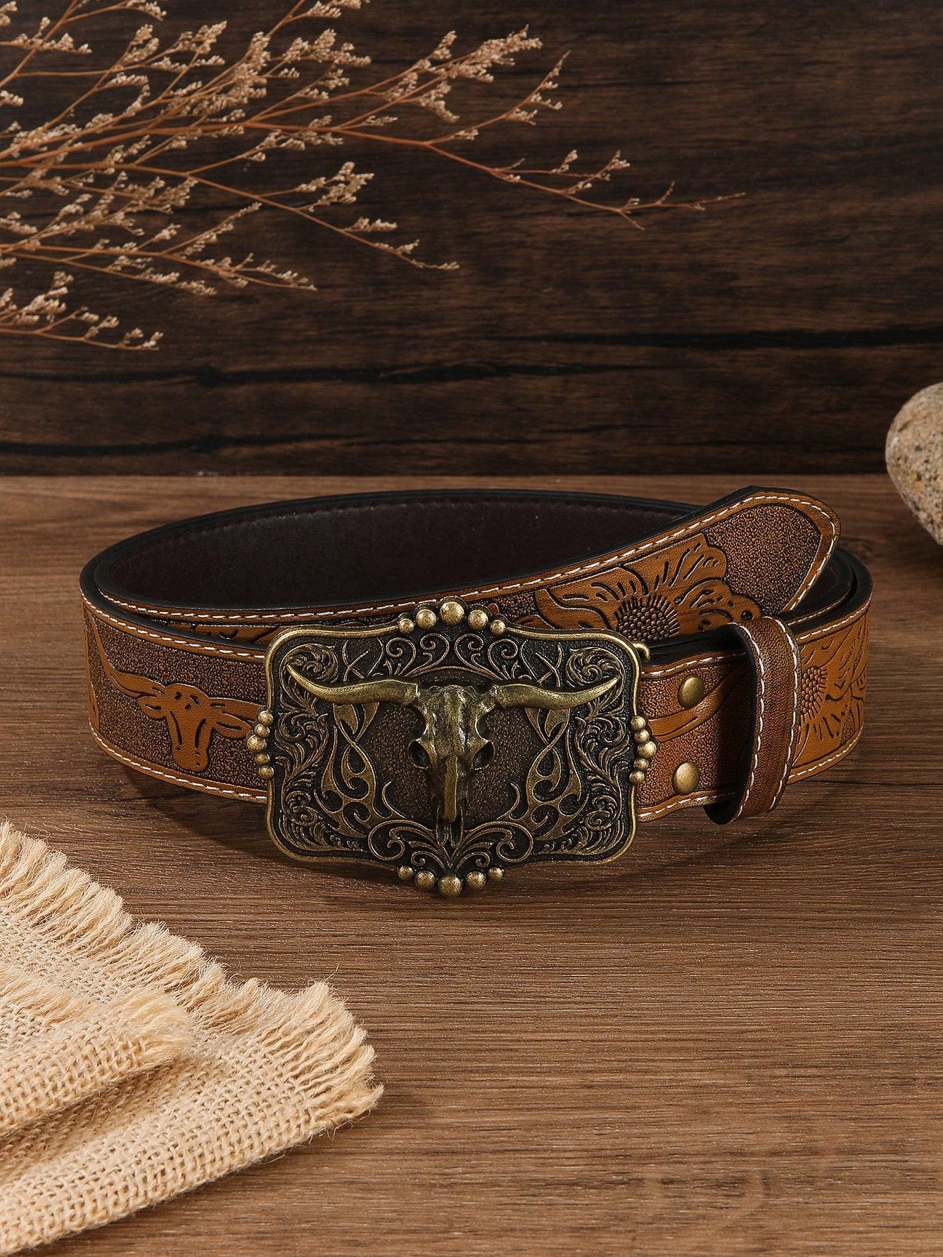 Vintage Western Cowboy Belt
