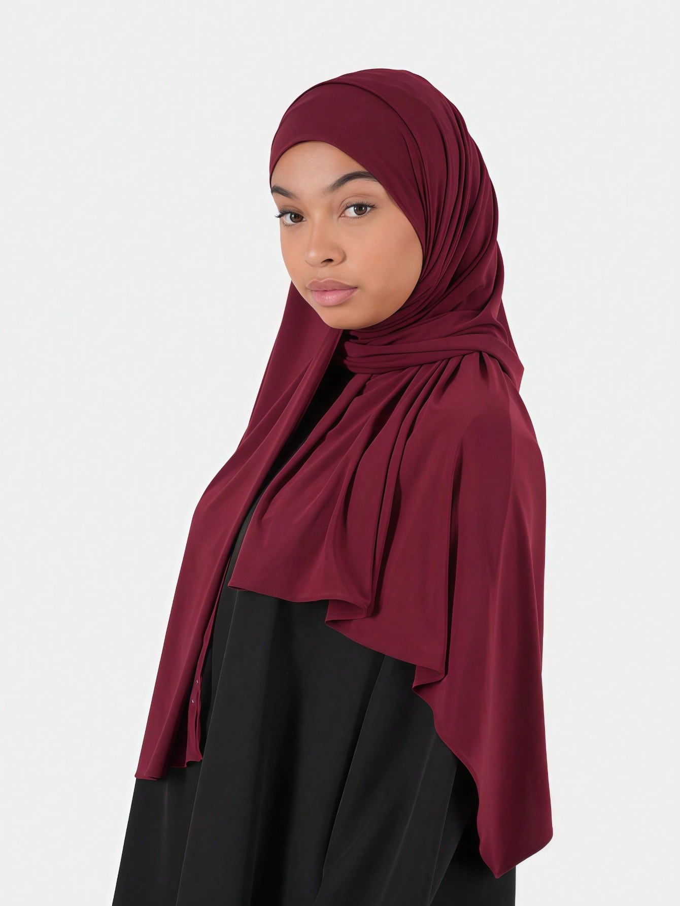 Classic Solid Color Modal Hijab