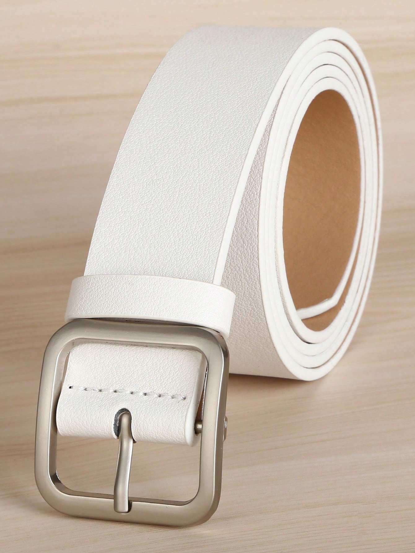 2PCS Minimalist PU Leather Belts