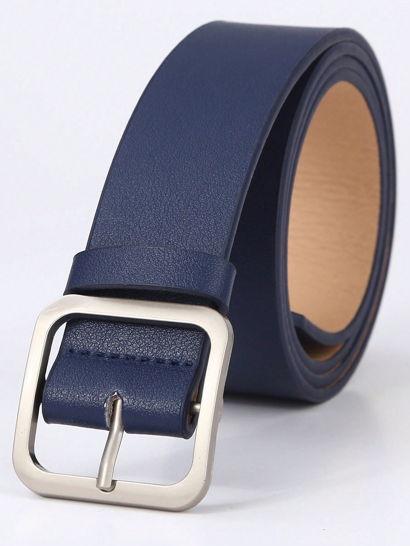 2PCS Minimalist PU Leather Belts