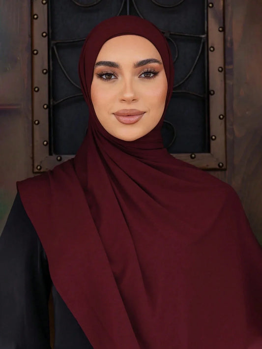 Classic Solid Color Modal Hijab