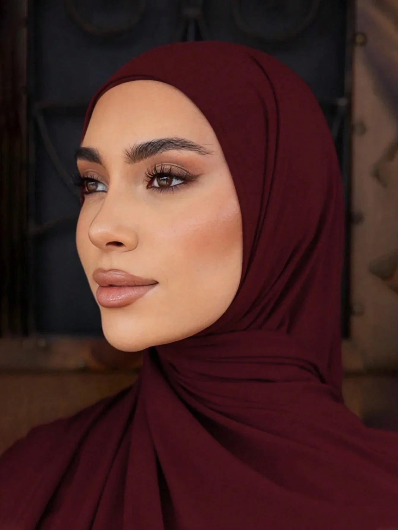 Classic Solid Color Modal Hijab