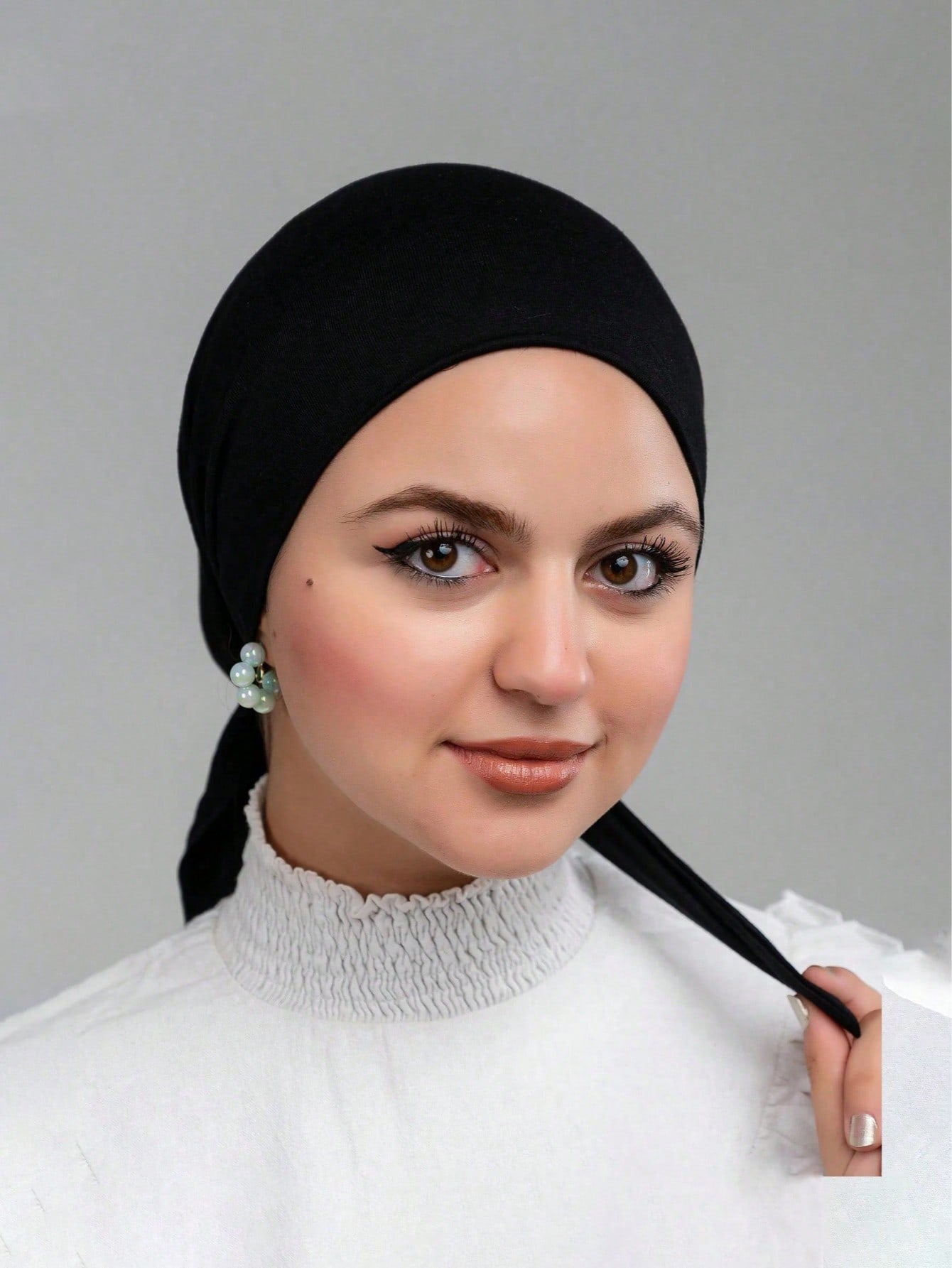 Solid Color Arabic Shawl Scarf