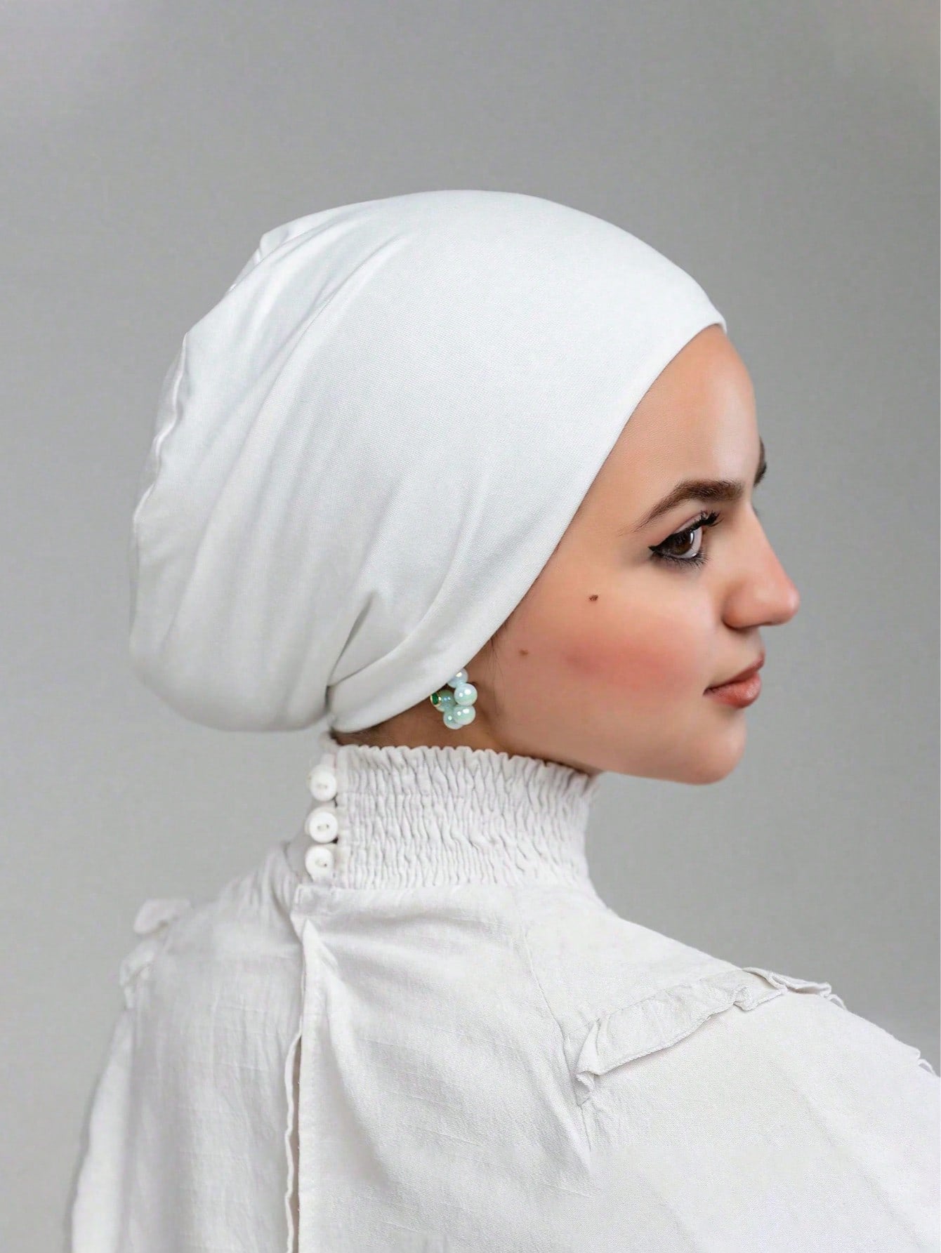 Solid Color Arabic Shawl Scarf