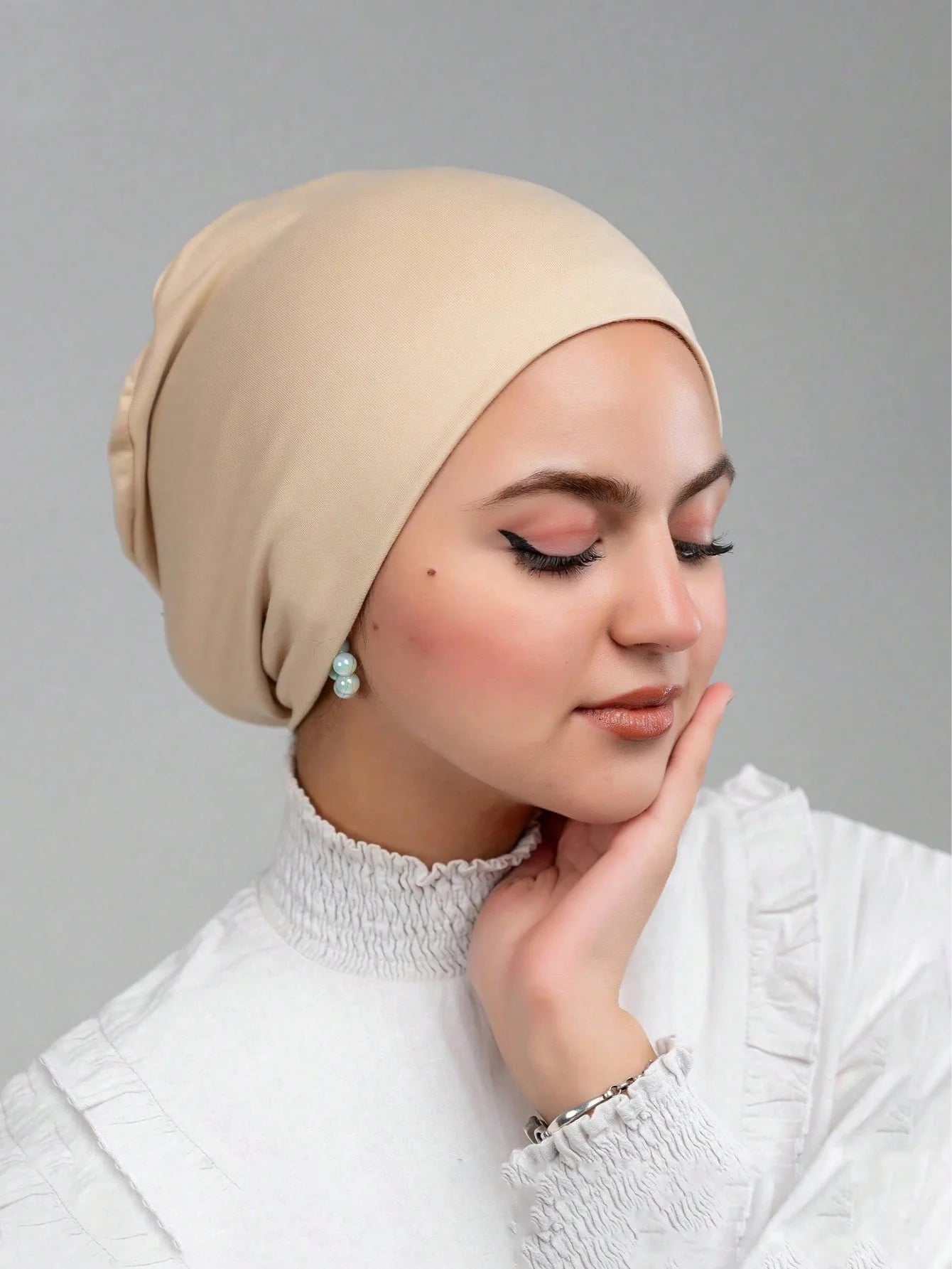 Solid Color Arabic Shawl Scarf
