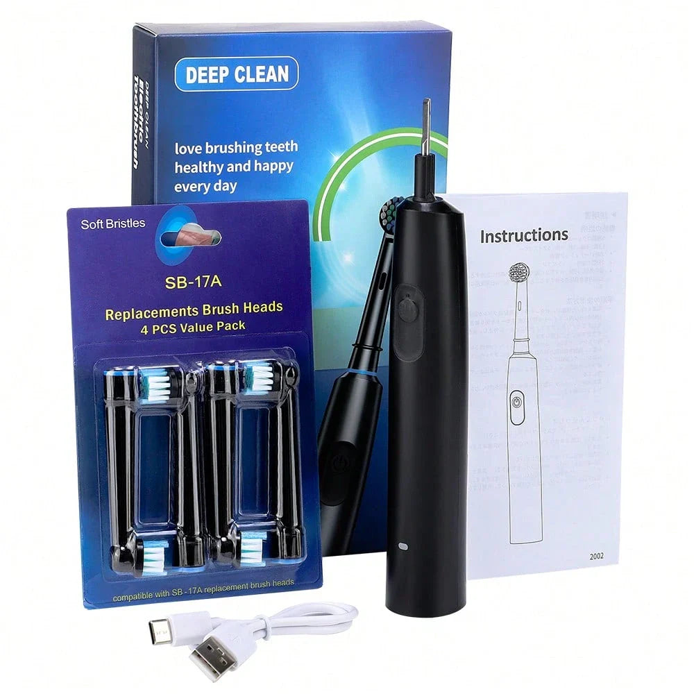 Electric Rotating Toothbrush With Modes