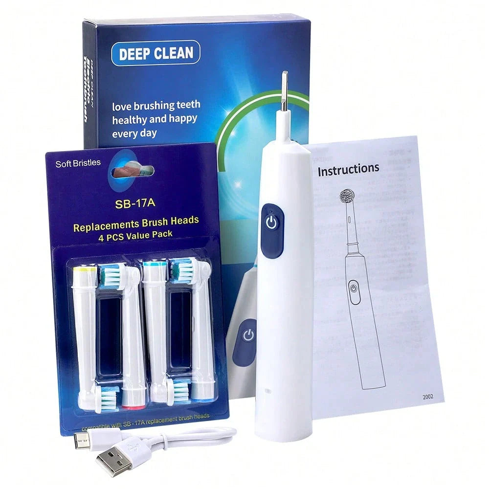 Rotating Electric Toothbrush With Modes