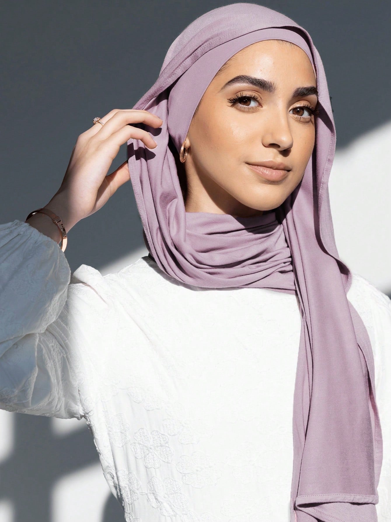 2PCS Jersey Hijab Underscarf Set