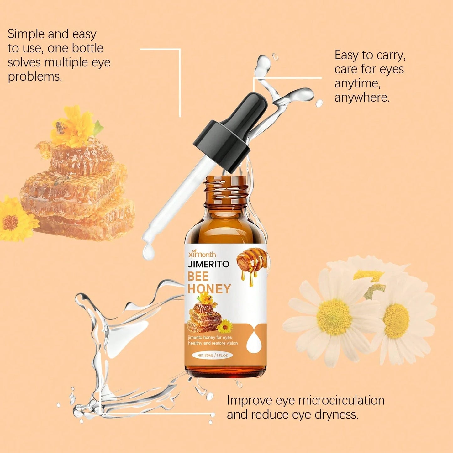 Ximonth Bee Honey Eye Drops