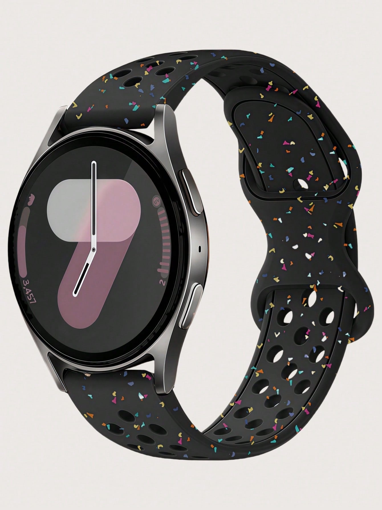 Floral Silicone Samsung Watch Band