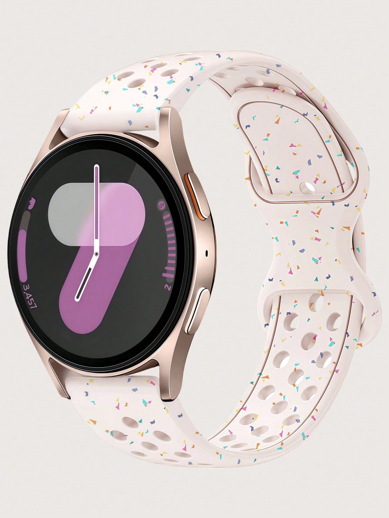 Floral Silicone Galaxy Watch Band