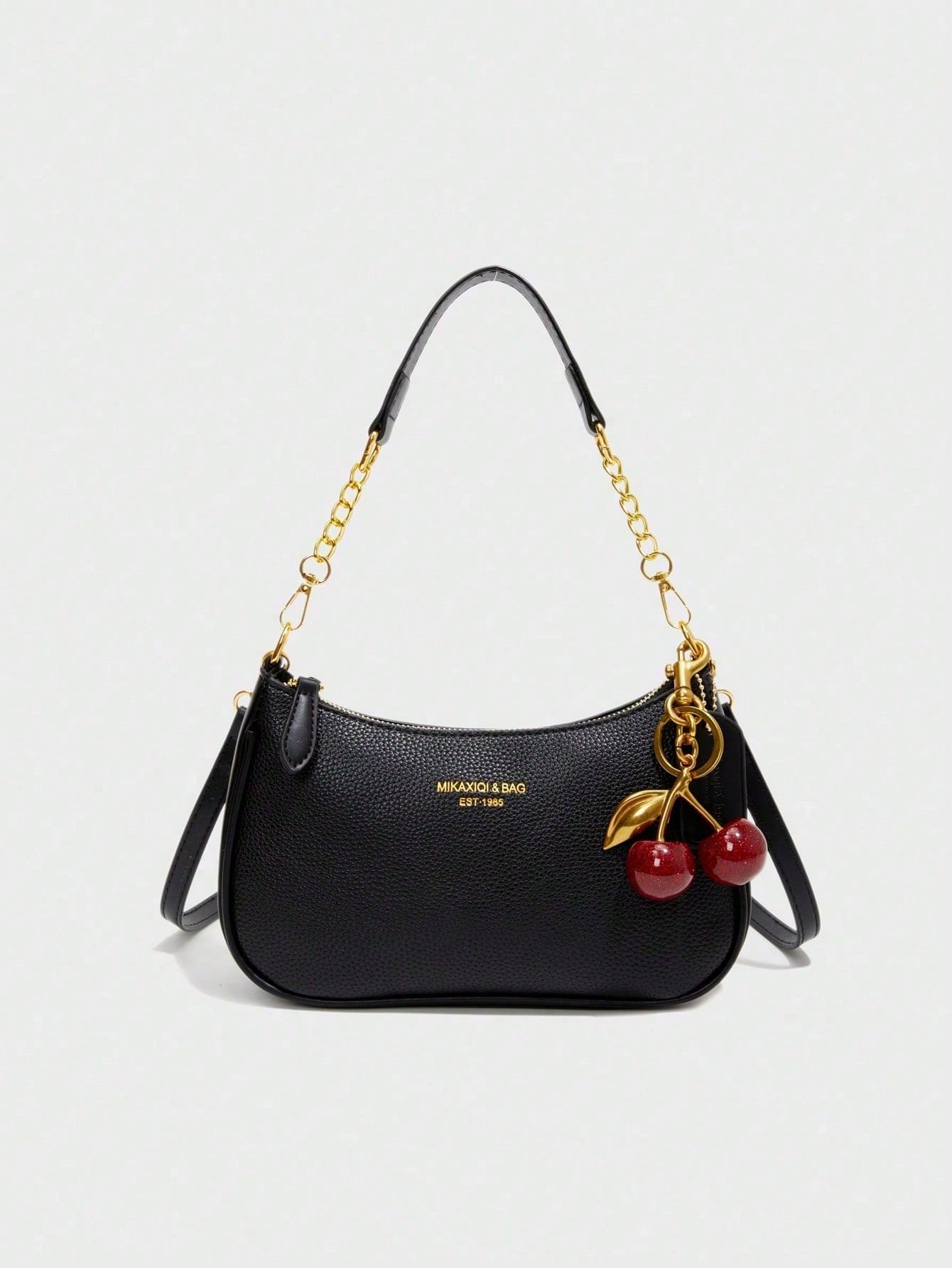 Women’s Litchi Grain Crossbody Handbag