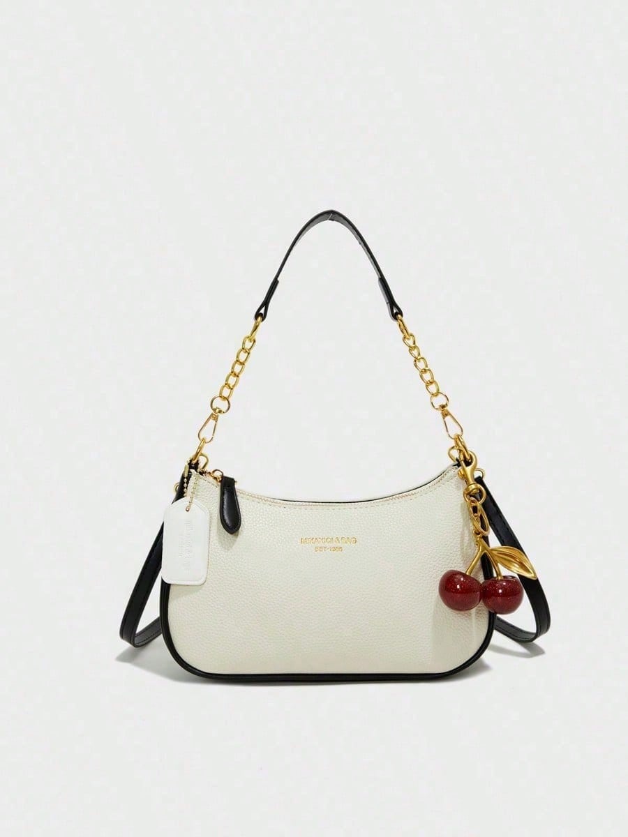 Women’s Litchi Grain Crossbody Handbag