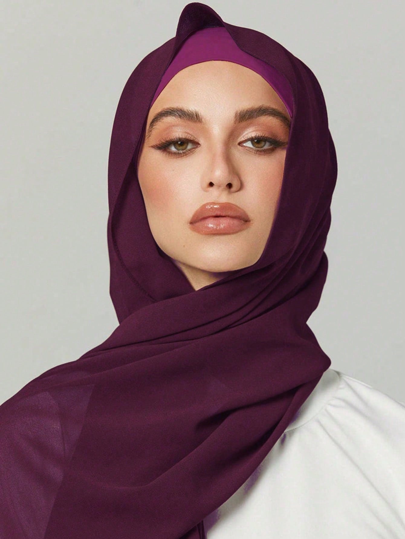 2PCS Women Turban Scarf Set