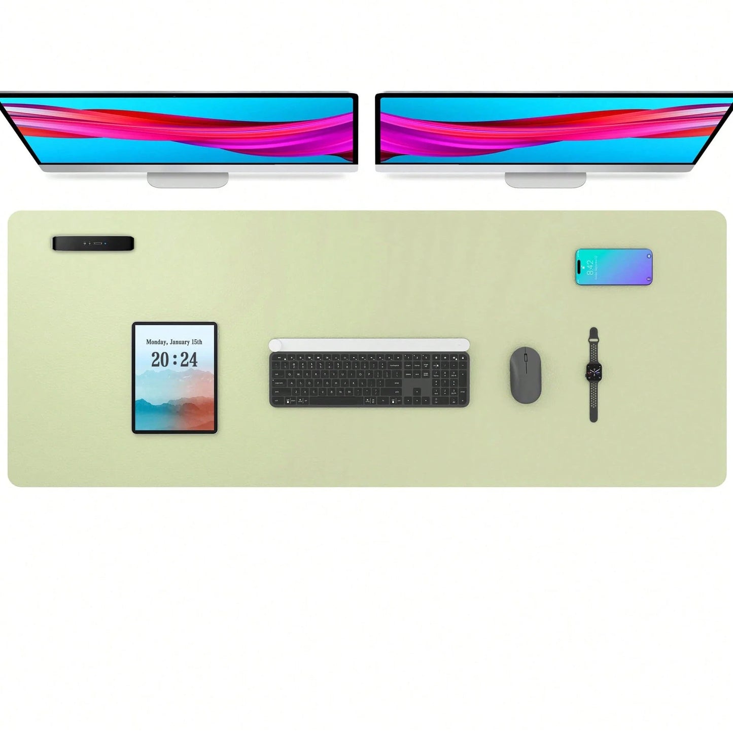 Super Large Pink Desk Pad
