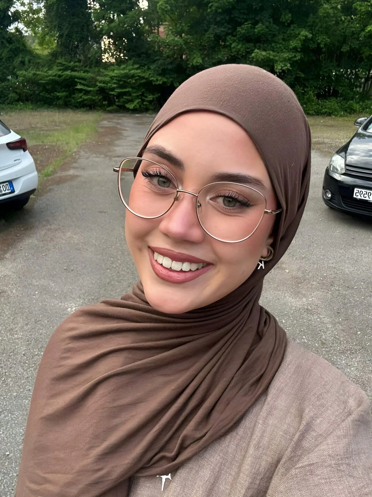 Soft Solid Color Hijab